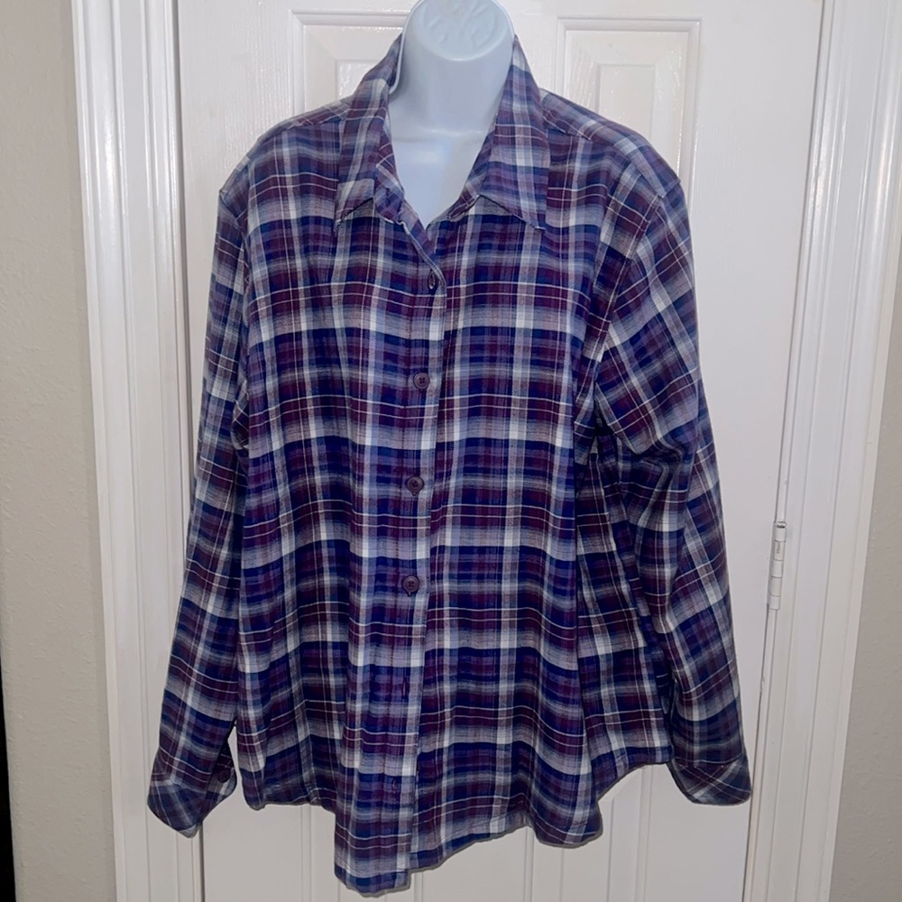 Lee Riders Ladies Plaid Soft Top